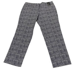New York and Company Stretch Stretch Crop Pants Size 2 Blue MSRP $44 -24"Inseam